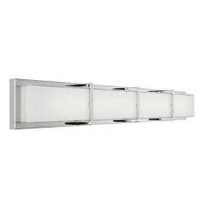 lot 29 image: Subway 35 LED Vanity Light by Artika-Chrome
