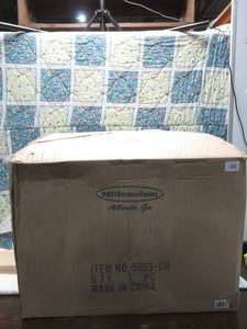 lot 46 image: Millennium Lighting Neo-Industrial 3 Light Single Tier Chandelier