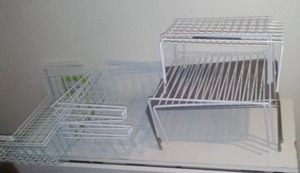 Coated Cabinet Storage.