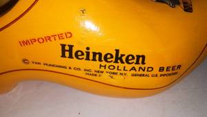 Heineken Holland Beer Wooden Shoe.