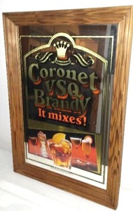 Coronet VSQ Brandy Bar Sign
