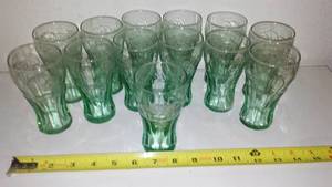 (13) Coca - Cola Coke Glasses.