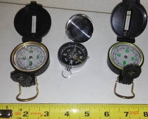 (3)   Compasses