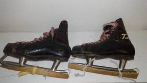 Vintage CCM Tacks Hockey Skates.