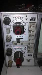 B.K Precision Oscilloscope.