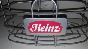 (3) Heinz Condiment Caddies.