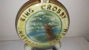 Bing Crosby 29th National Pro - Am Golf Tournament Beam Decanter