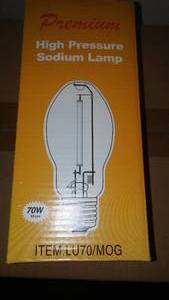 High Pressure Sodium Lights, Case Of 12