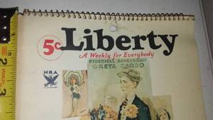 1934 Spiral bound Calendar