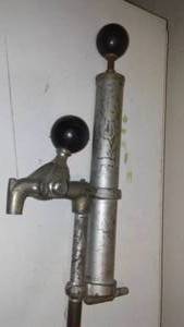 Vintage Beer Keg Tap.