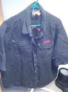 Harley Davidson 3XL Black Shirt