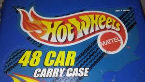 Hot Wheels 48 Car Carry Case -Excellent.