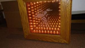 Illuminate Oak Framed Duck Glass.