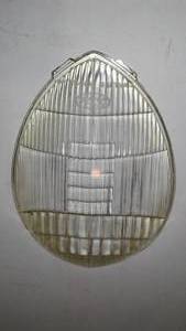 Vintage Ford Glass Headlight Lens.