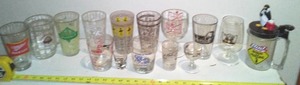 Bar Glasses - Miller, Bud, Summit And More.