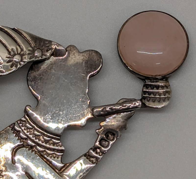 Whimsical Grady Alexander Sterling Brooch