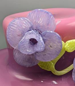Fabulous Brian Brenno Blown Glass Hat