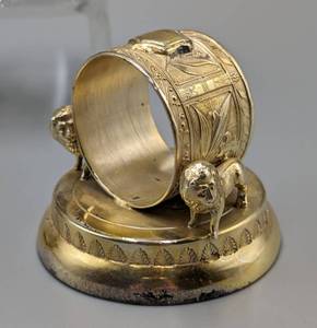 Three Victorian Silver Plated Napkin Rings