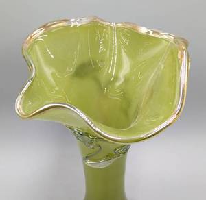 Unique Art Glass Vase by Jon Art
