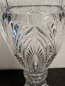 Large Shannon Godinger Crystal Vase