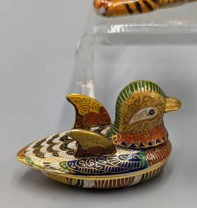 Miniature Cloisonn and Enamel Animals