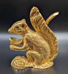 Cast Iron Squirrel Nutcracker