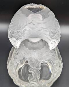 Frosted Glass Perfume Bottle
