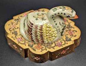 Vintage Zimbalist Swan Music Box