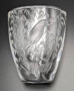 Miniature Kjellander Swedish Crystal Vase