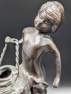 Small Bronze and Marble Sculpture