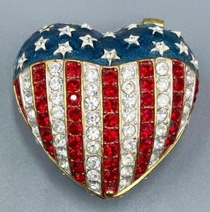 Trio of Bedazzled Trinket Boxes