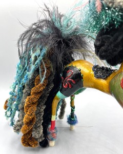 Fancy Horse Decorative Figurine  by J. Shackelford