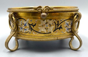 Antique Trinket Jewelry Box