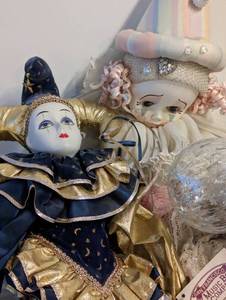 Porcelain Clown Dolls