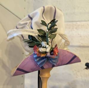 Miniature Decorative Hats with Stands