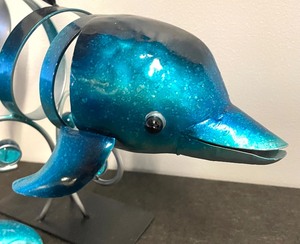 Amazing Abstract Dolphin Sculpture