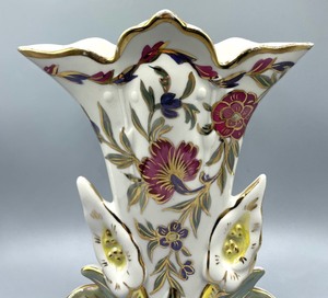 Fine Floral Porcelain Vase