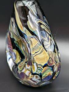 Robert Eickholt Art Glass Bud Vase