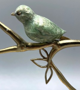 Lucky Brand Jewelry Tree with Enamel Bird