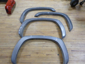 Set of Pewter Fender Flares