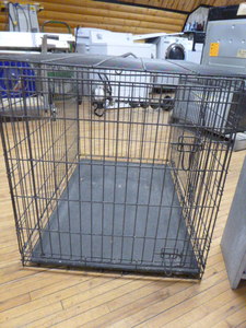 Dog Kennel and Food Bin
