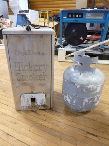 Smoker and Propane Tank