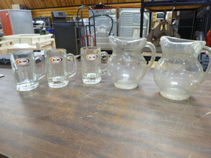 A&W Mugs and Kool-Aid Pitchers