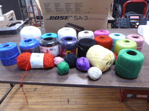 Lot of Crochet Thread