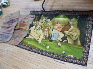 2 Burlap Sacks