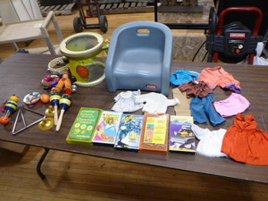 Variety of Toys