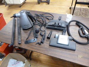 Euro-Pro Deluxe Portable Professional Steam Cleaner