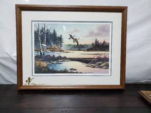 lot 104 image: Jerry Raedeke Print Campfire Memories