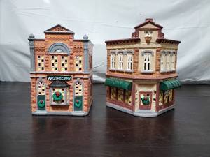 lot 98 image: Department 56 Snow Village Figurines