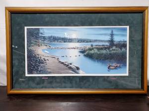 lot 106 image: Mississippi Headwaters Print